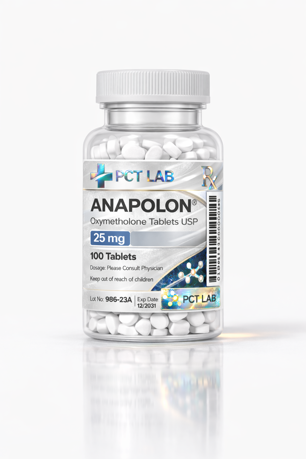 ANADROL 25MG 100COMPRIMÉS