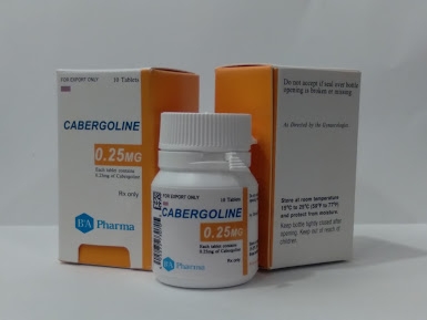 DOSTINEX (CABERGOLINE) - (10 x 0.25MG) -  BA PHARMA