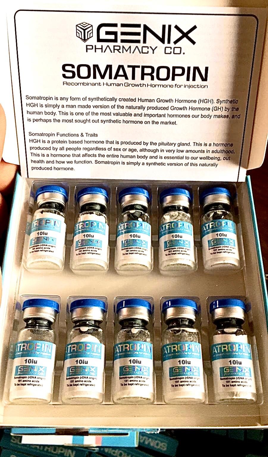 HGH - GENIX SOMATROPIN 100IU