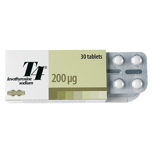 T4 (100MCG / 30 TABS) - UNI PHARMA