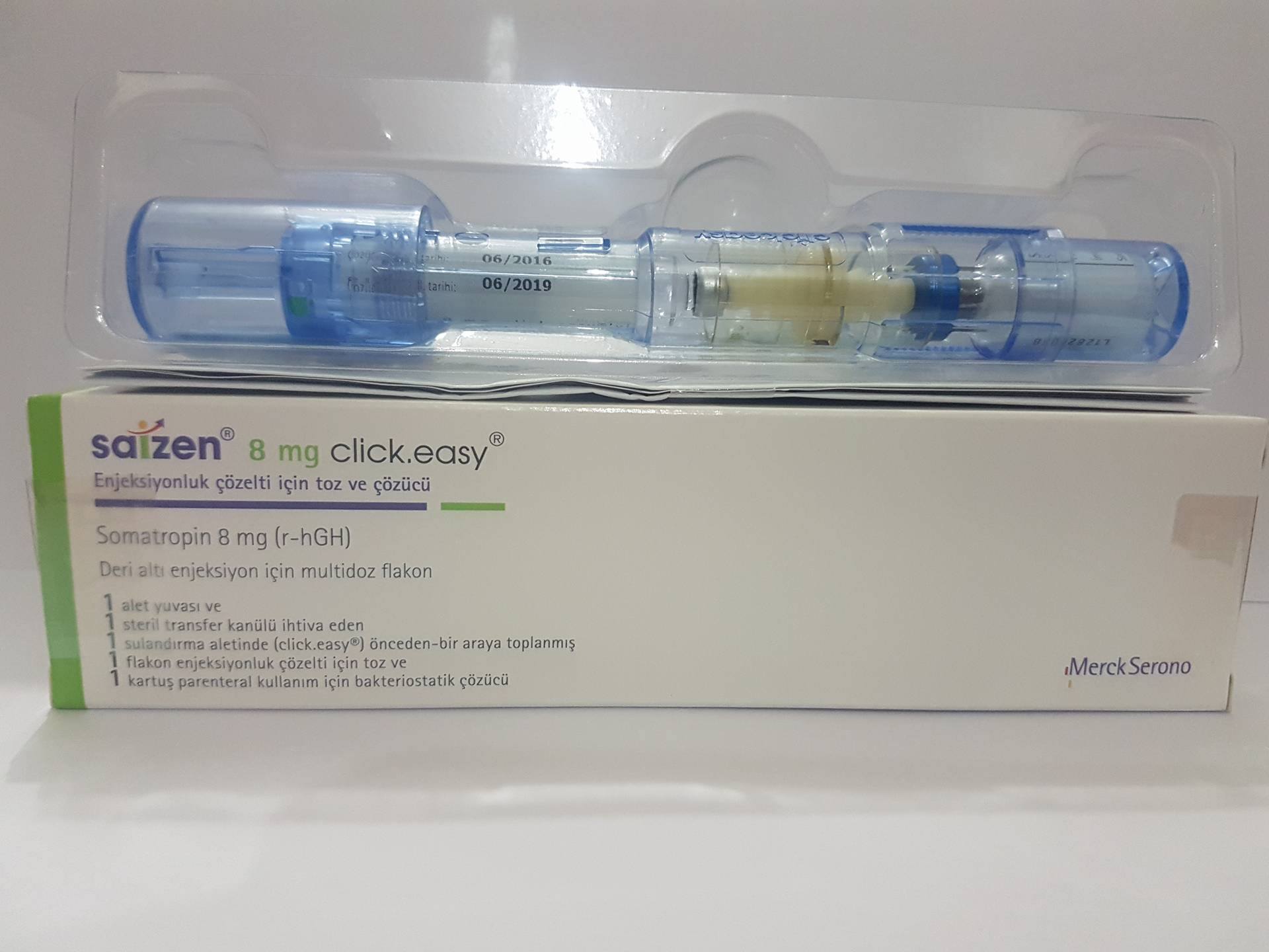 HGH - Saizen 8mg / 24iu Click Easy