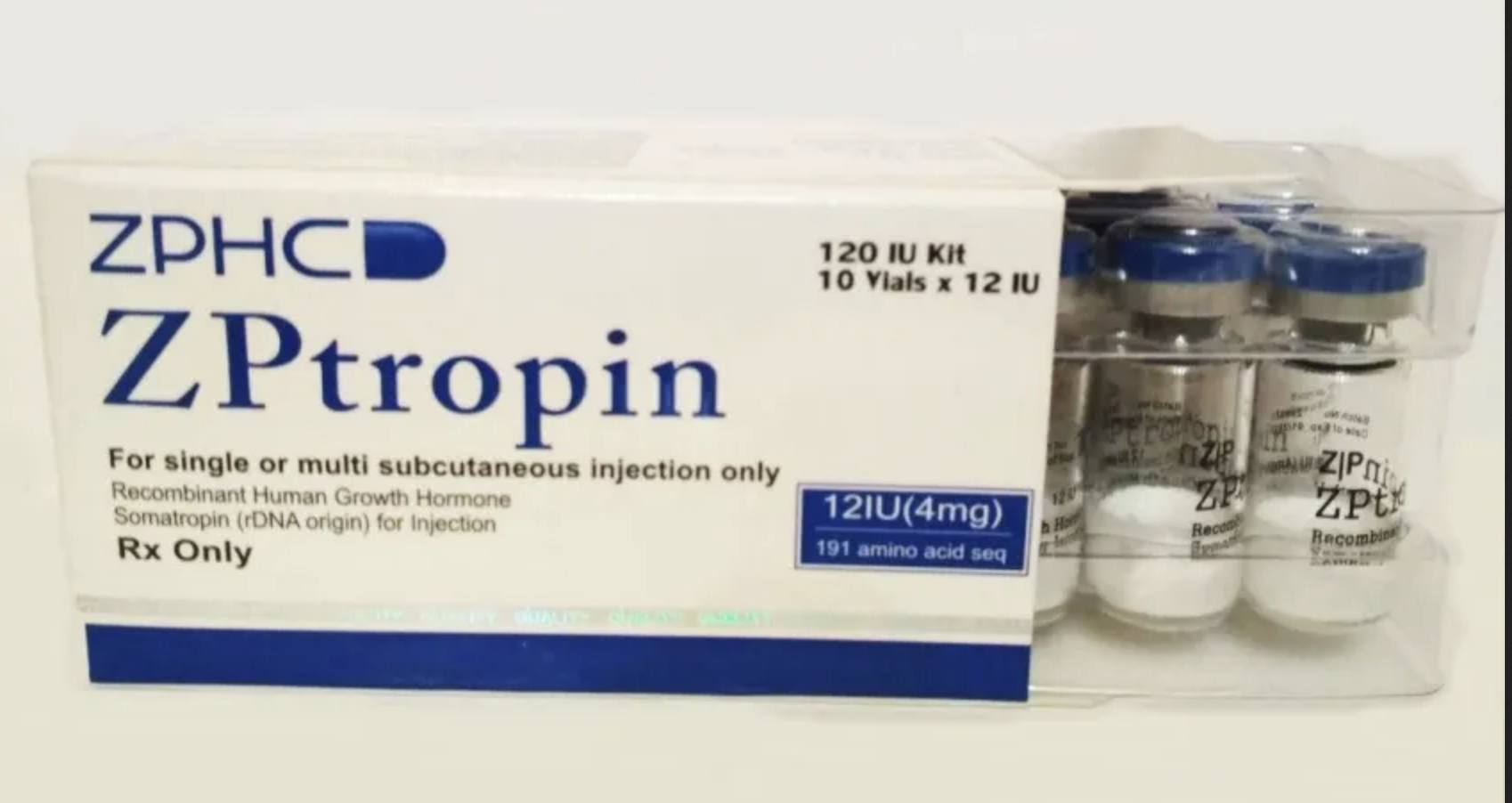 ZPTROPIN 80IU HGH (SOMATROPIN)