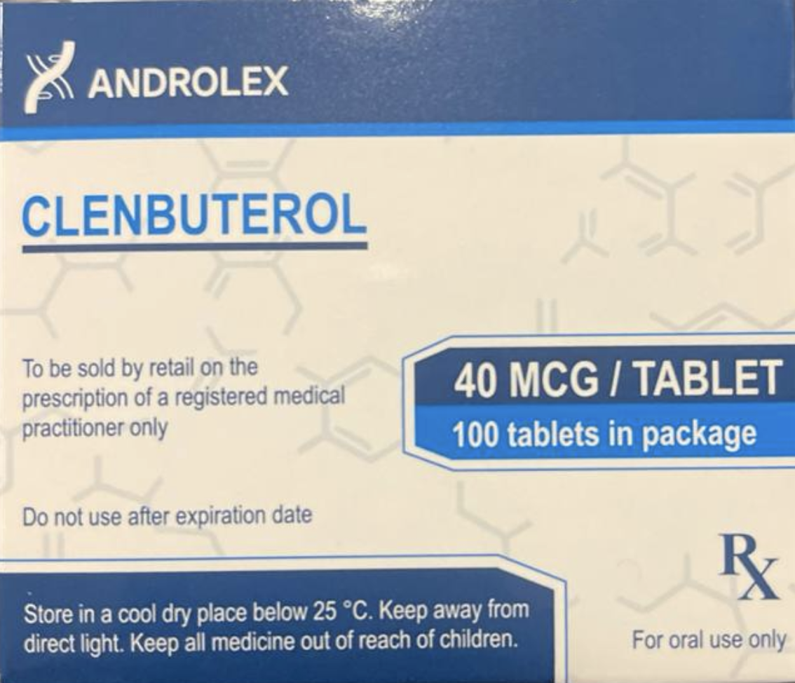 CLENBUTEROL - (100x40mcg) - ANDROLEX