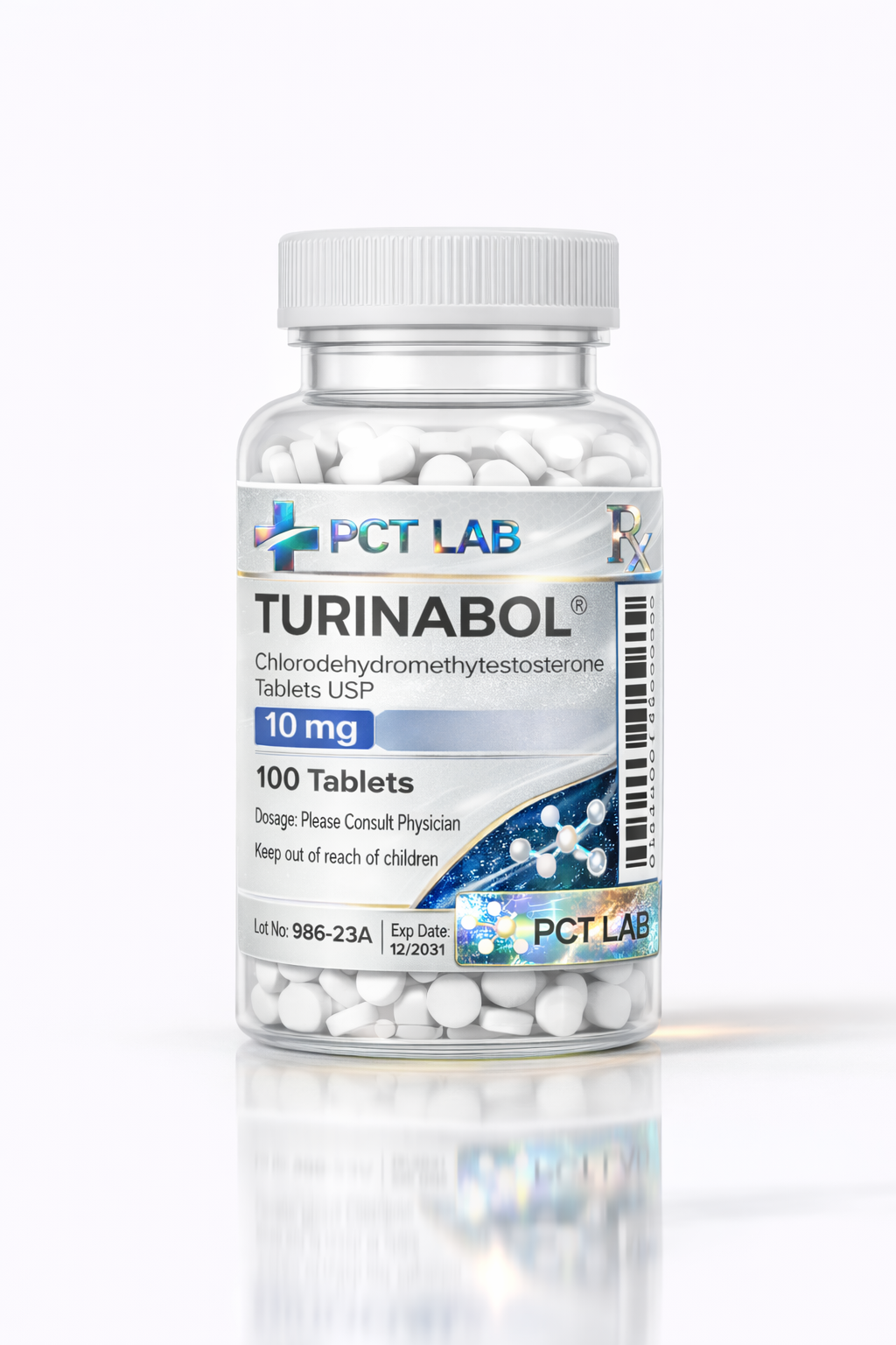 TURINABOL 10MG (100 COMPRIMÉS) (PCT-LAB)
