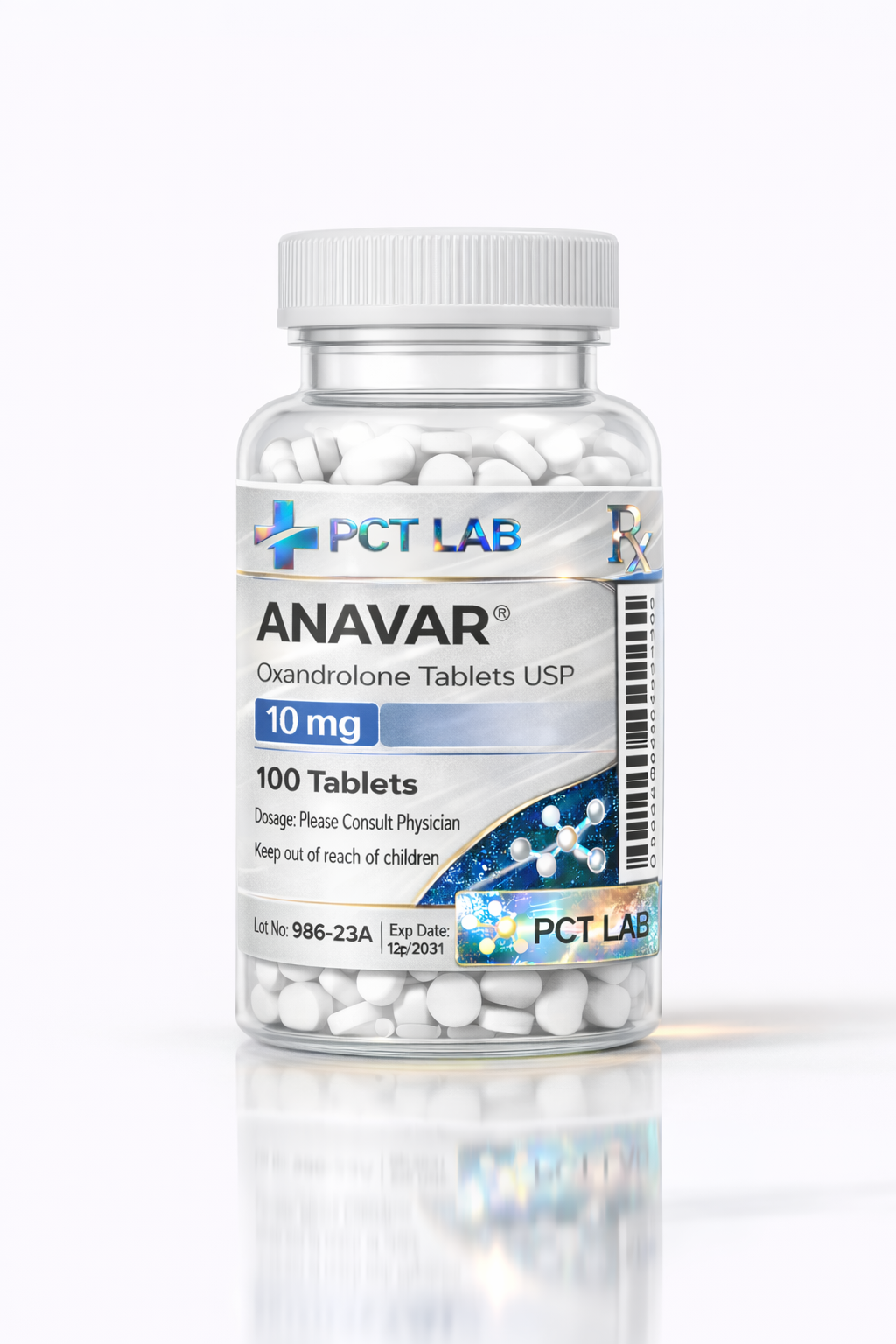 ANAVAR 10MG (100 COMPRIMÉS)