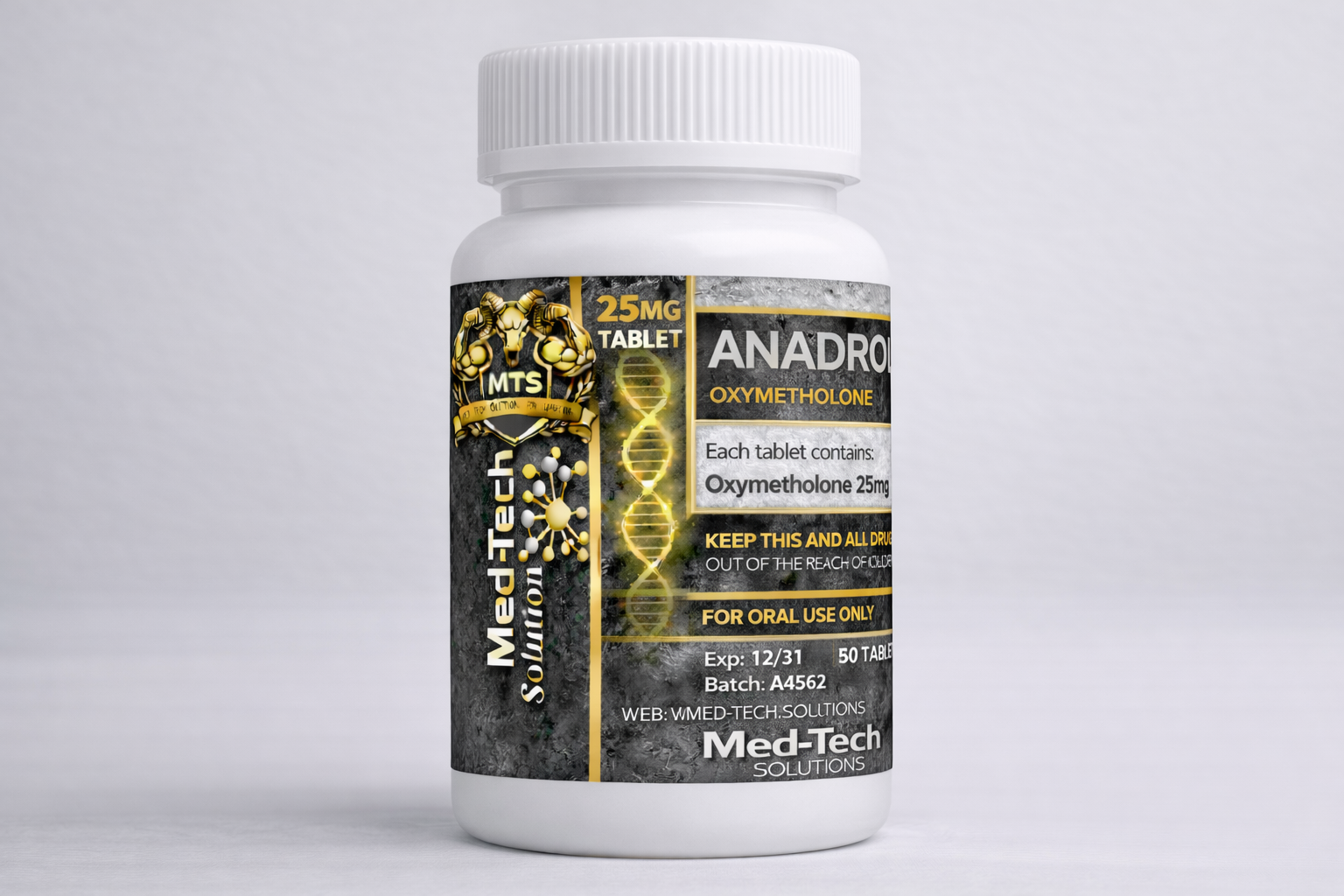 ANADROL 25MG (100 COMPRIMÉS)