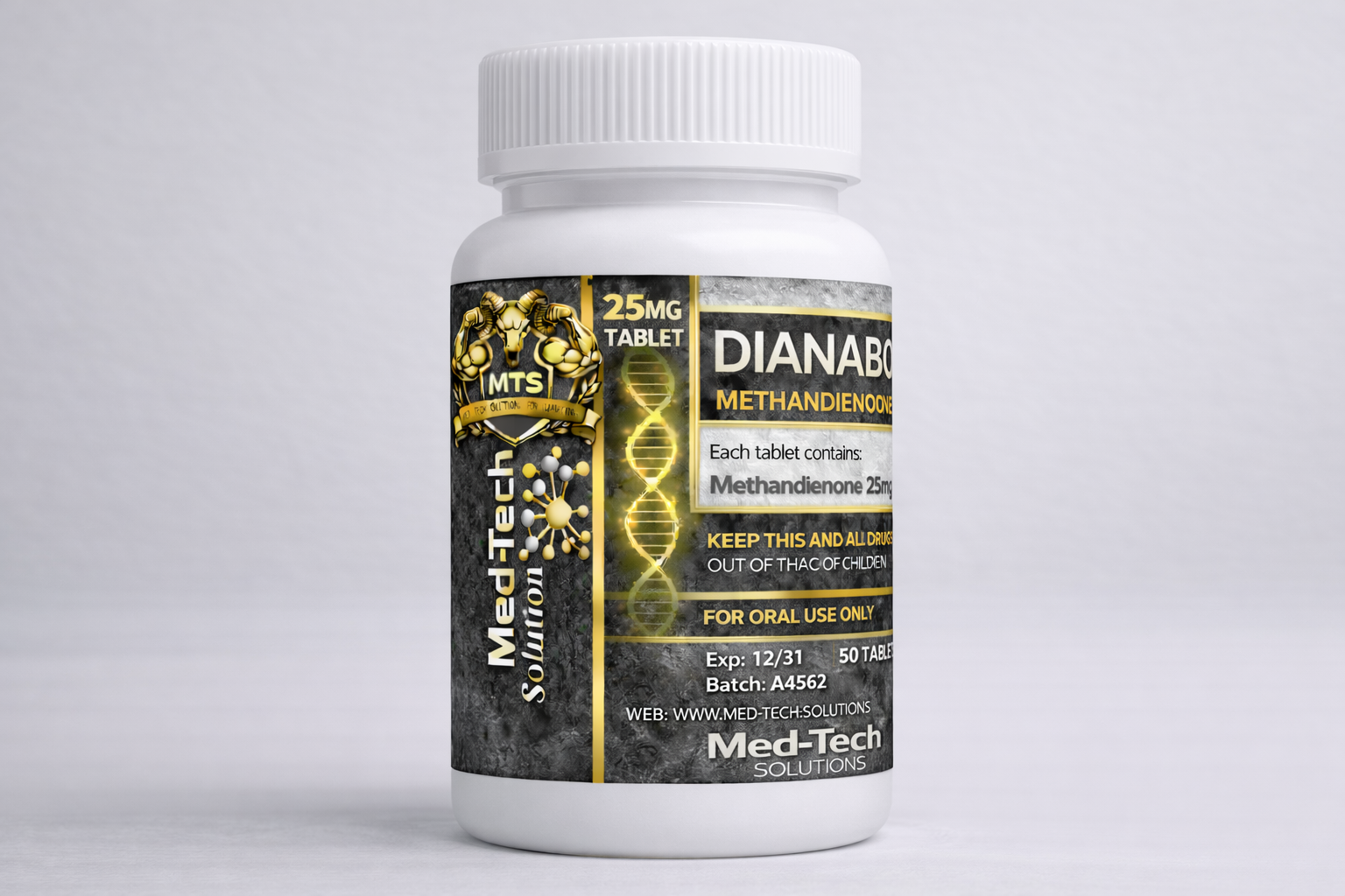 DIANABOL 10MG (100 COMPRIMÉS)