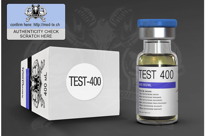 TEST 400 X 5 VIALS